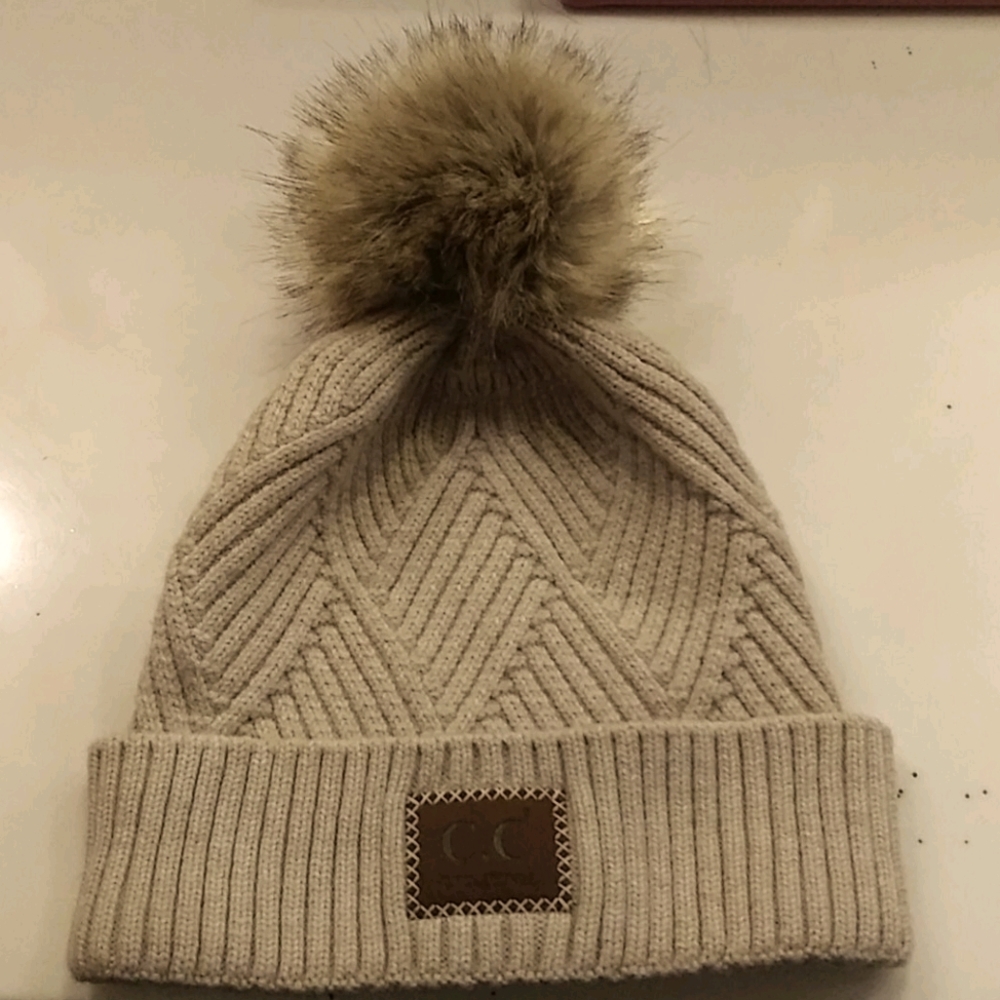 C.C. Exclusive Beanie with Pom